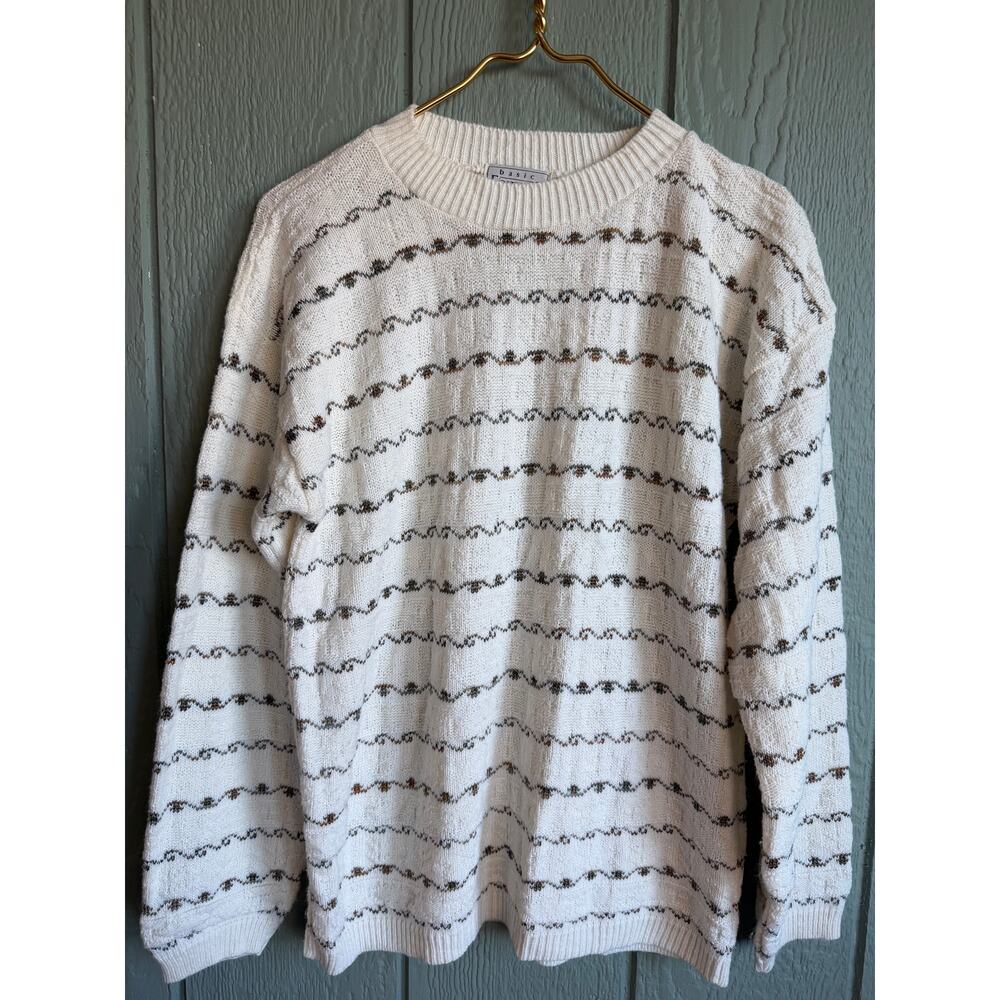 Vintage 90s Basic Editions Sweater, Large USA